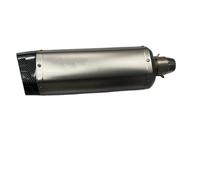 Tuyau Liaison D'Echappement Moto pour F800GS F-800GS F 800GS F800 GS S1000RR S-1000RR S 1000RR S1000 RR Universel 51Mm avec Silencieux D'échappement DB Killer Pot D 'échappement(Type B)