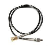 Tuyau micro-pores DN2 de 91,4 cm, convient pour station de remplissage d'air PCP, connecteur à dégagement rapide haute pression 4500 psi, noir