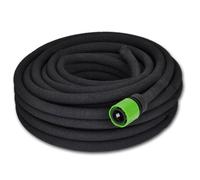 vidaXL Tuyau d'arrosage microporeux pour jardin Connecteur 1/2 pouces 25 m