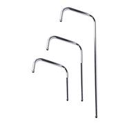 Tuyau montant de 96 cm de hauteur, filetage intérieur 3/4" pour le robinet et filetage extérieur 1/2" pour pommeau de douche. Extension : 34,5 cm.