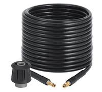 Tuyau Nettoyeur Haute Pression 20M, Tuyau Déboucheur Canalisation Flexible Kärcher K2 K3 K4 K5 K6 K7, Connecteur Rapide M22 inclus