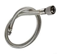 Tuyau ondulé DN15 en acier inoxydable haute température pour tuyau flexible tressé pour vapeur et gaz, qualité industrielle 1,27 cm, facile à nettoyer (1,9 cm)