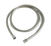 Tuyau Ondule En Acier Inoxydable Flexible de douche en acier inoxydable et PVC souple, accessoire baignoire, 1,5 mètre, raccord chromé doré(Color7)