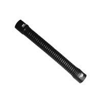 Tuyau ondulé en fil d'acier au silicone rouge, résistant aux hautes températures et à la pression, for conduit d'admission d'air, refroidisseur intermédiaire, tuyau d'eau(Black,500MM_ID 32MM)