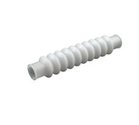 Tuyau ondulé en silicone, diamètre intérieur 20 à 110 mm, flexible en PVC, for expansion et pliage de l'eau, filetage(25mm)