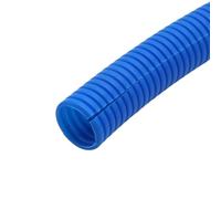 Tuyau ondulé isolé en PP, 1 mètre de tuyau , 11,6 mm, 25 , 34,5 , filetage, plastique, manchon protection, flexibilité (bleu, AD , x ID 29 mm)(Blue,AD 34.5 x ID 29mm)
