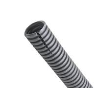 Tuyau ondulé isolé en PP de 5 mètres, tuyau filetage, plastique, manchon protection flexible(Gray,AD 25 x ID 20mm)
