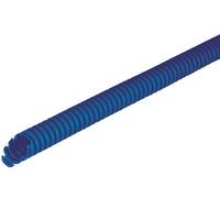 Tuyau ondulé pvc bleu rouleau 50 m