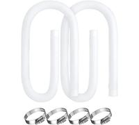 Tuyau piscine,2Pcs 32mm Tuyau pompe piscine Rechange pour Intex 330,530 et 1000 GPH,150cm/59in Hose pour Piscine Hors Sol