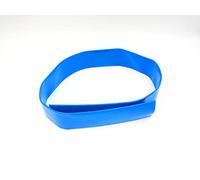 Tuyau plat Ø 76 mm | 3 pouces au mètre | Pression de service 5 bars | Pression d'éclatement de 15 bars | Tuyau en béton | PVC bleu