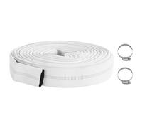 Tuyau Plat 20 m 2" PVC Pompage Arrosage Irrigation Refoulement Jardin vidaXL
