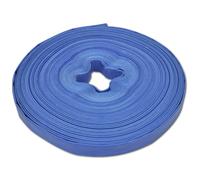 Tuyau Plat 25 m 3" PVC Pompage Arrosage Irrigation Refoulement Jardin vidaXL