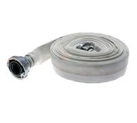 Tuyau plat avec raccord Storz 75-B 75 mm (ID) rouleau de 15 m