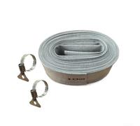 Tuyau plat de 10 m pour pompe submersible, transfert d'eau, drainage par inondation, haute pression, 5 bar (ensemble de tuyaux en tissu)