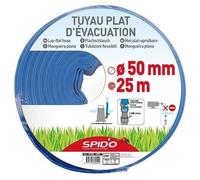 Tuyau plat d'évacuation - SPIDO - 25 m - Ø 50 mm - 4 bars