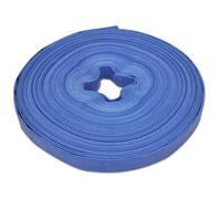Tuyau plat - vidaXL - 50 m - PVC - Renforcé - Bleu