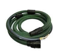 Tuyau Pneumatique 2 En 1 De 5,5 M, Compatible Avec Mirka, Ponceuse À Sec | Tuyau D'aspiration Des Poussières Avec Alimentation En Air | Compatible Avec Mirka, DEROS/