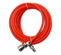Tuyau pneumatique avec connecteur rapide pour pompe à compresseur d'air, taille de tube de 5 x 8 mm, résistant aux variations de haute pression et de température (10 mètres)