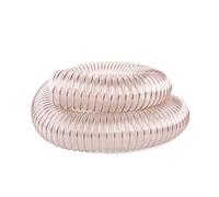 Tuyau pneumatique Flexible en polyuréthane, conduit d'air Transparent en polyuréthane PU peut être utilisé comme tuyau de machines à bois,(40mm)