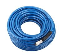 Tuyau pneumatique flexible en PVC bleu de 30 m avec connecteur rapide pour compresseur d'air