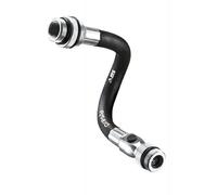 Tuyau pompe vélo flexible Lezyne ABS Argenté