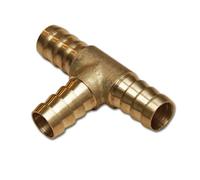 Tuyau pour air comprimé 8 mm connecteur avec raccord Té laiton Raccord pneumatique