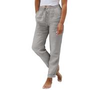 Tuyau pour homme, gerades Bein, elastischer Bund, leichte Sommerstruktur, Polyester, für Freizeit, Urlaub und Business Casual, für Sommer, Urlaub, Alltag und entspannte Freizeitlooks, GY1., S