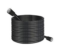Tuyau pour Nettoyeur Haute Pression 10m Renforcé Tuyau d'extension de Remplacement, 3200 PSI / 220 Bar Tuyau de Déboucheur Canalisation, Tuyau lave-glace résistant avec adaptateur