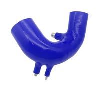tuyau pour voiture Pièces adaptées au kit de tuyau d'admission en silicone pour Abarth 500 595 IHI Turbo, système d'admission haute performance, tube en silicone durite essence(Blue With Logo)