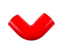 tuyau pour voiture Tuyau en silicone 90 degrés ID 35 55 60 40 80 mm Connecteur Coupleur Tuyau d'admission Turbo Intercooler Voiture 3 plis 1 pièce durite essence(ID40-60mm Red)