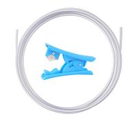Tuyau Ptfe de 2,0 m - Diamètre intérieur : 2,5 mm - Diamètre intérieur : 4 mm - Pour imprimante 3D - Avec extrudeuse à entraînement direct - Tuyau Ptfe ultra lisse Od - Tube Ptfe à faible friction + 1