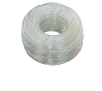 Tuyau Pvc Souple Tuyau d'arrosage de jardin 2-50m 4/7mm, 1/4 pouces, Micro tube d'irrigation, tuyau d'égouttement d'eau en PVC, tuyau anti-uv for système d'irrigation(Transparent,50m)