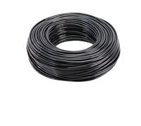Tuyau Pvc Souple Tuyau d'arrosage de jardin 2-50m 4/7mm, 1/4 pouces, Micro tube d'irrigation, tuyau d'égouttement d'eau en PVC, tuyau anti-uv for système d'irrigation(Black,30m)