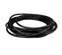 Tuyau Pvc Souple Tuyau pneumatique en plastique, 1 mètre, Tube d'air, de gaz, 4mm, 6mm, 8mm, 10mm, 12mm, 14mm, 16mm(Black,6X4-1Meter)