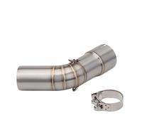 Tuyau raccordement central d'échappement Silencieux d'échappement Slip-on pour moto pour V-Strom DL1000 2014-2019, pour DL1050 2020-2021, avec collecteur central