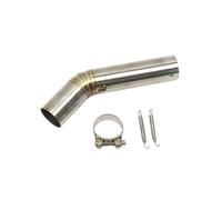 tuyau raccordement Pour K5 GSXR1000 600 K6 K7 DL1000, Tuyau D'échappement Central, Tube De Connexion De Silencieux De Moto En Acier