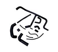 Tuyau radiateur Compatible Avec BMW Pour M5 M6 E24 E28 M635CSi S38 Tuyau D'eau Refroidissement Du Radiateur 64211374635 11531306829 11531310625 11531284598 11531306850(Black)