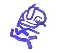 Tuyau radiateur Compatible Avec Nissan Pour Primera P10 2.0L SR20DE 1990 1991 1992 1993 1994 1995 1996 Kit Durites De Radiateur En Silicone Pour Intercooler Moteur(Blue)