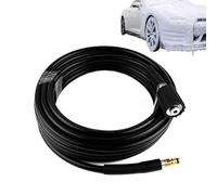 Tuyau réducteur de pression de lavage de voiture - Tuyau de nettoyage haute pression - Raccord rapide pour machine à laver - Construction durable pour un débit d'eau puissant - Tuyau flexible qui