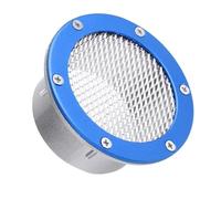 Tuyau reniflard d'admission d'air 1 Pièce Couvercle D'admission D'air Pour Automobile, Grille Froid, Tuyère D'admission D'air Froid, Alliage D'aluminium Universel(Bleu)