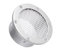 Tuyau reniflard d'admission d'air 1 Pièce Couvercle D'admission D'air Pour Automobile, Grille Froid, Tuyère D'admission D'air Froid, Alliage D'aluminium Universel(Argent)