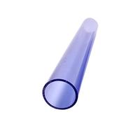 Tuyau rigide transparent en acrylique 0,5 m - Tube en PVC transparent for aquarium, arrosage de jardin, projets de bricolage - Diamètre extérieur 16-280 mm - 1 pièce(32mm)