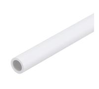 Tuyau rond rigide en PVC blanc, tube durable for la plomberie et les projets de bricolage(12mmx14mmx0.2m)