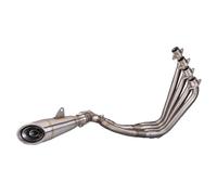 Tuyau Silencieux D'échappement Moto Kit de mise à niveau du système d'échappement pour moto pour CBR650R, pour CB650R, pour CB650F et pour CBR650F Escape silencieux complet tube liaison