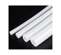 Tuyau Silicone Alimentaire 3 Mètres (ID4-38mm) Double Tressé, Résistant -50°C~+250°C pour Laboratoire/Alimentaire/Boisson(ID6mm x OD12mm)