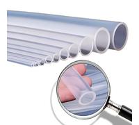 Tuyau silicone haute qualité, 3 mm ID x 6 mm OD tuyau 10mm, 2 mètres Ultra souple, résistant aux hautes températures, parfait pour circuits d’eau, huile, air, vin, bière, compatible usage alimentaire.