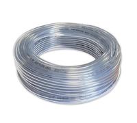 TUYAU SOUPLE CRISTAL TRANSPARENT PVC Ø 4 MM POUR USAGES DIVERS - 50 M