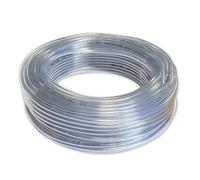 TUYAU SOUPLE CRISTAL TRANSPARENT PVC Ø 4 MM POUR USAGES DIVERS - 50 M