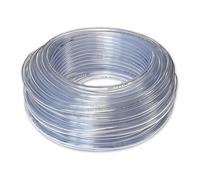 TUYAU SOUPLE CRISTAL TRANSPARENT PVC Ø 6 MM POUR USAGES DIVERS - 50 M