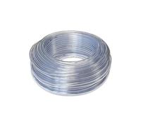 tuyau souple cristal transparent pvc O 5 mm pour usages divers - 50 m -